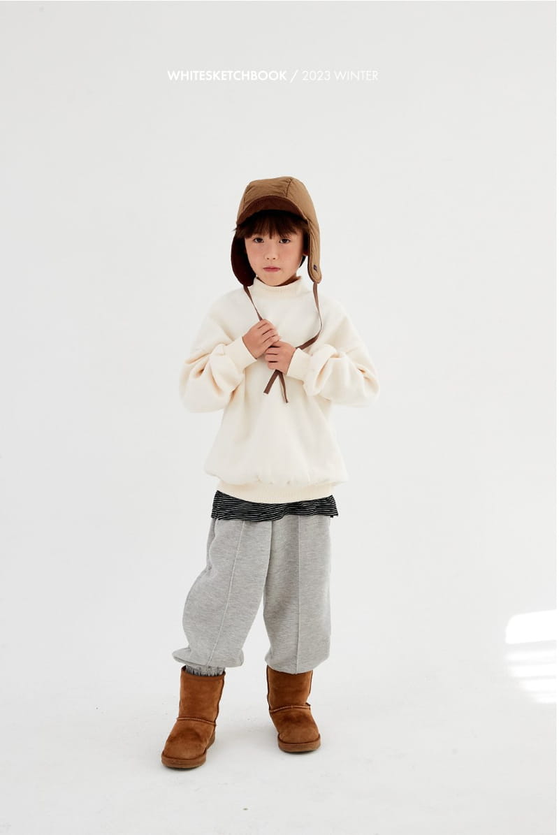 Whitesketchbook - Korean Children Fashion - #childofig - Fleece Sweatshirt - 5