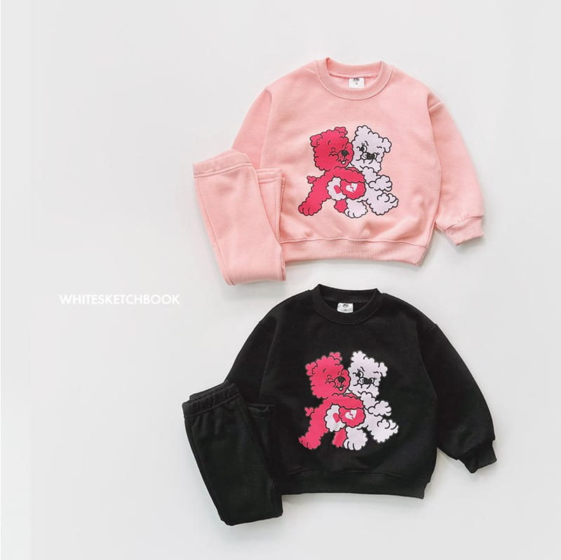 Whitesketchbook - Korean Children Fashion - #childofig - Bubble Fleece Top Bottom Set - 12