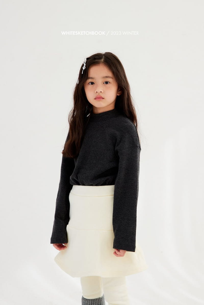 Whitesketchbook - Korean Children Fashion - #childrensboutique - Mink Skirt Leggings - 6