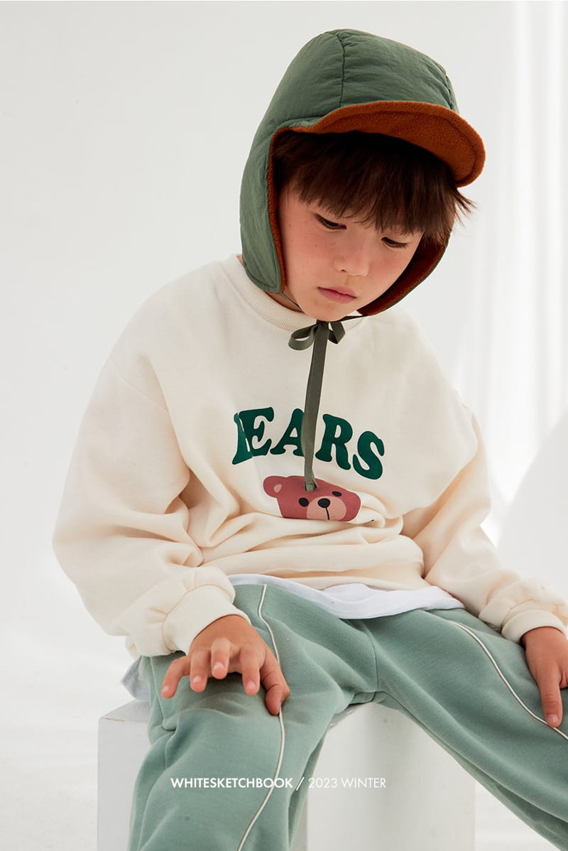 Whitesketchbook - Korean Children Fashion - #childrensboutique - Bear Club Fleece Sweatshirt - 2