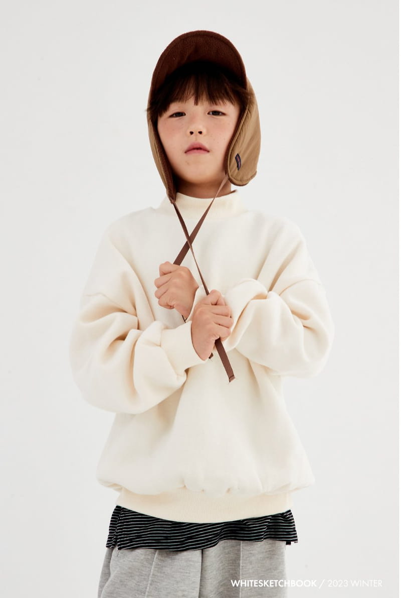 Whitesketchbook - Korean Children Fashion - #childrensboutique - Fleece Sweatshirt - 6