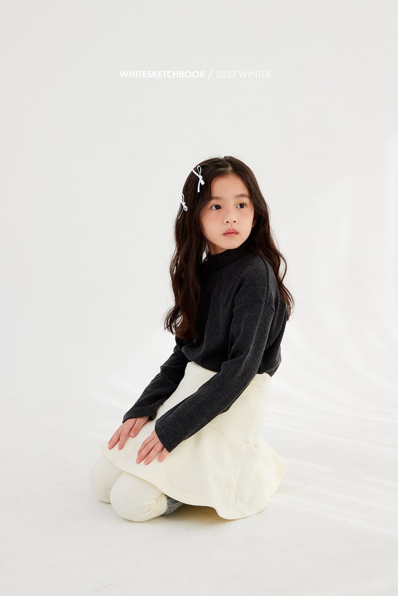 Whitesketchbook - Korean Children Fashion - #designkidswear - Mink Skirt Leggings - 7