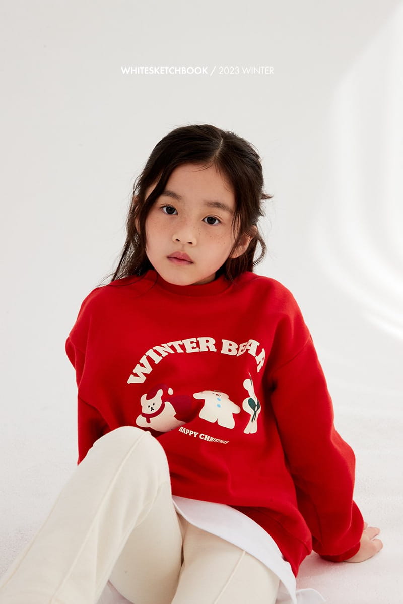 Whitesketchbook - Korean Children Fashion - #childrensboutique - Winter Bear Fleece Sweatshirt - 4