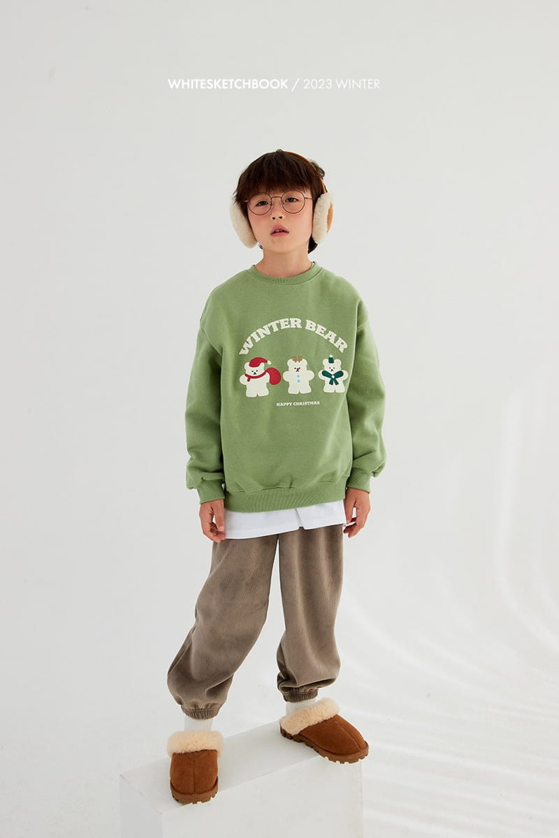 Whitesketchbook - Korean Children Fashion - #discoveringself - Rib Jogger Pants - 8