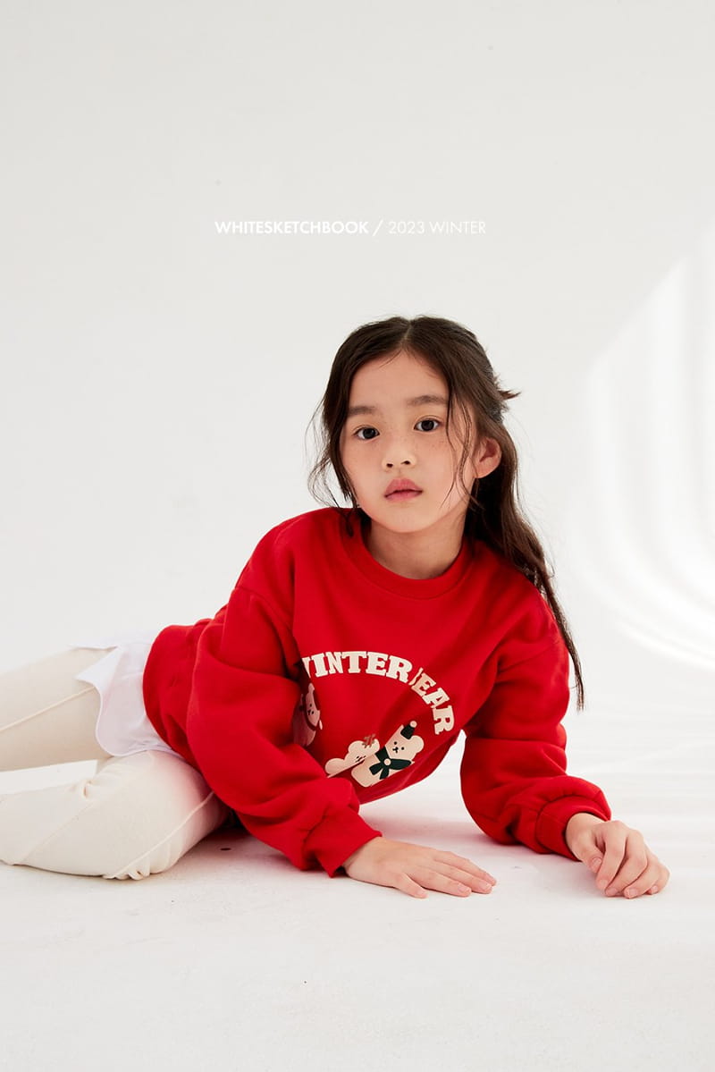Whitesketchbook - Korean Children Fashion - #discoveringself - Winter Bear Fleece Sweatshirt - 5