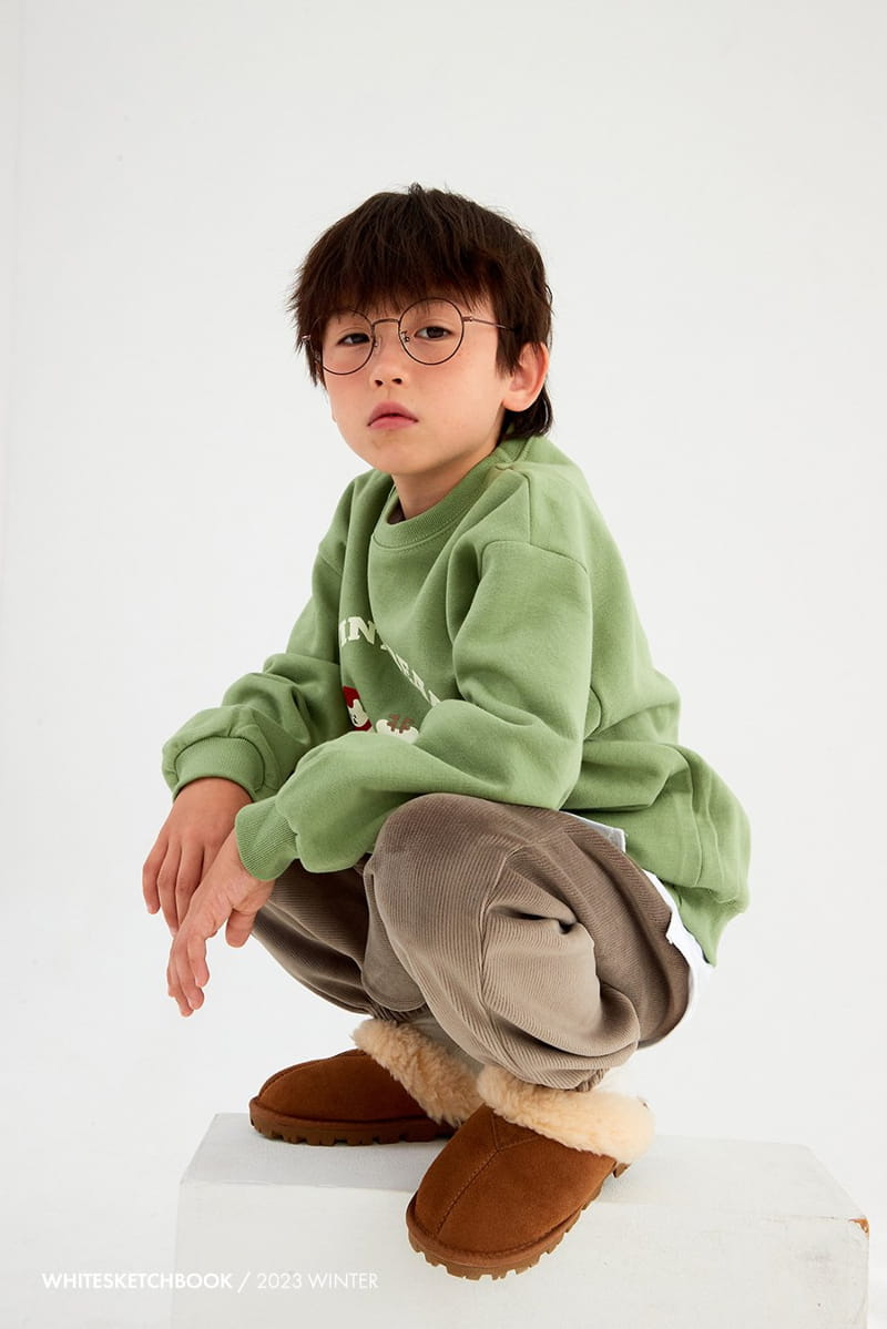 Whitesketchbook - Korean Children Fashion - #fashionkids - Winter Bear Fleece Sweatshirt - 6
