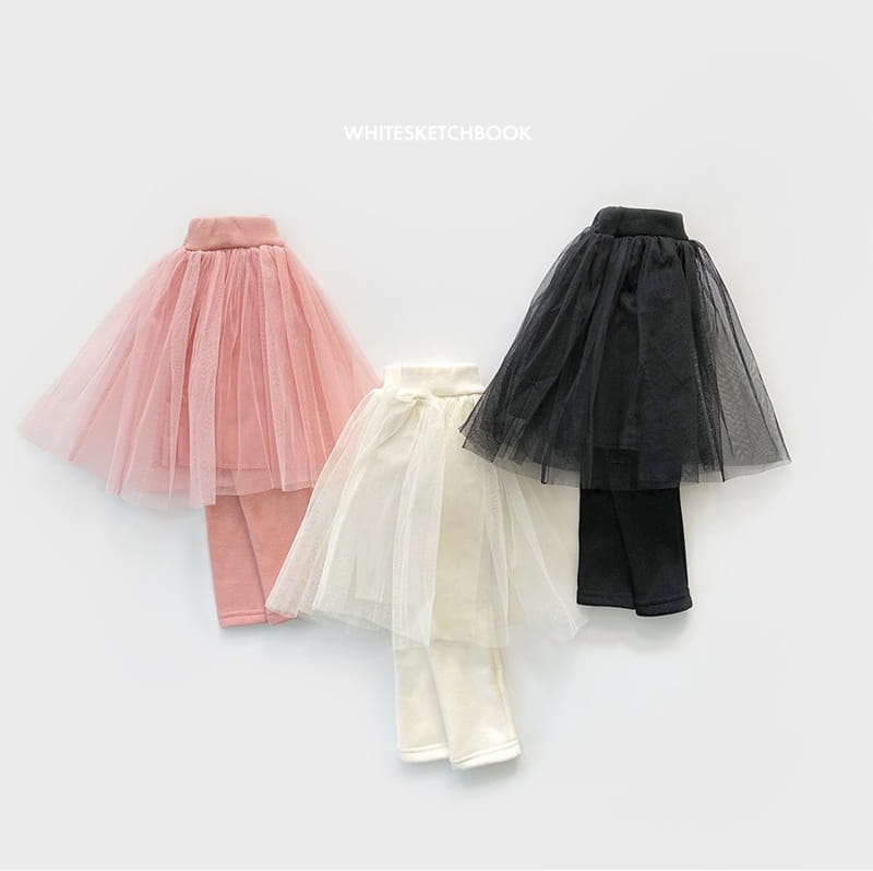 Whitesketchbook - Korean Children Fashion - #kidsshorts - Tutu Leggings - 11