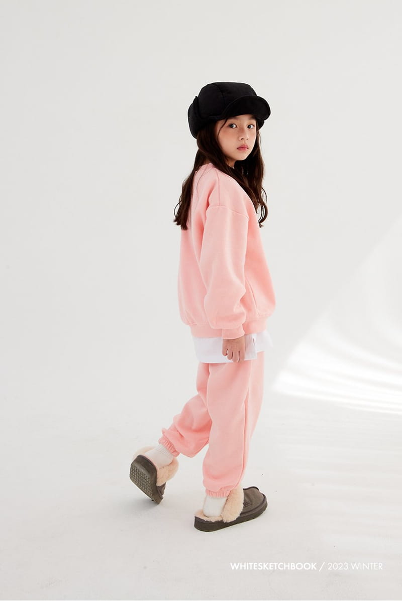 Whitesketchbook - Korean Children Fashion - #kidsshorts - Bbosong Fleece Pants - 9