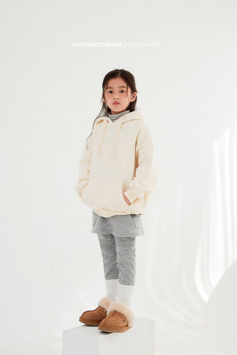 Whitesketchbook - Korean Children Fashion - #kidsstore - Cargo Mink Skirt Leggings - 7