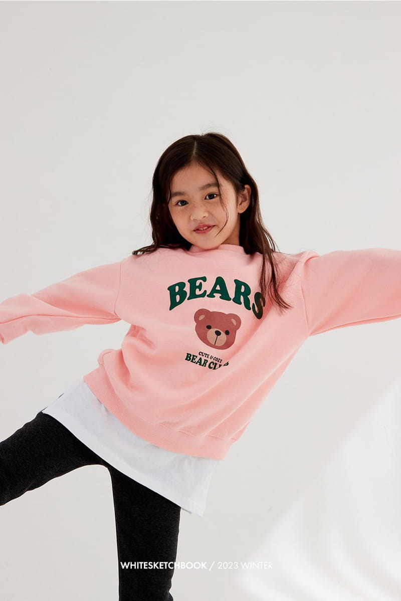 Whitesketchbook - Korean Children Fashion - #kidsstore - Bear Club Fleece Sweatshirt - 7