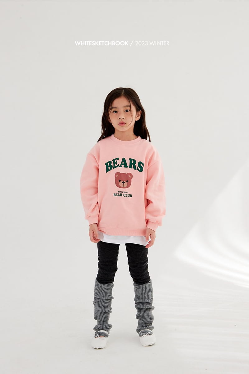 Whitesketchbook - Korean Children Fashion - #kidzfashiontrend - Bear Club Fleece Sweatshirt - 8