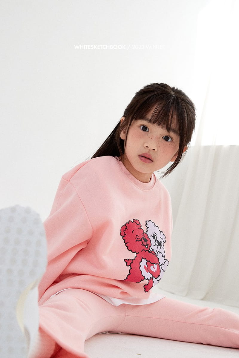 Whitesketchbook - Korean Children Fashion - #kidzfashiontrend - Bubble Fleece Top Bottom Set - 3