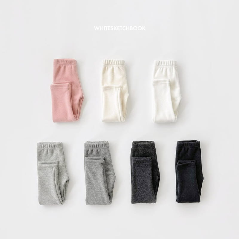 Whitesketchbook - Korean Children Fashion - #littlefashionista - Warm Leggings - 12