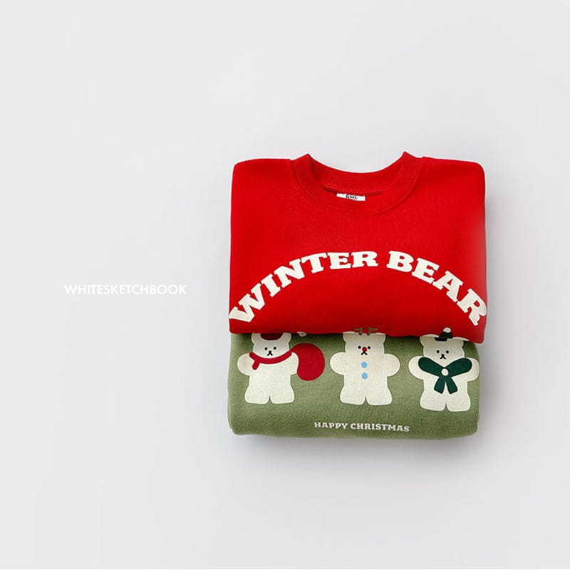 Whitesketchbook - Korean Children Fashion - #littlefashionista - Winter Bear Fleece Sweatshirt - 11
