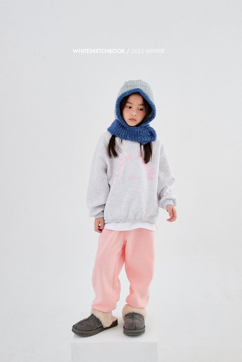 Whitesketchbook - Korean Children Fashion - #littlefashionista - Petit Fleece Top Bottom Set - 7