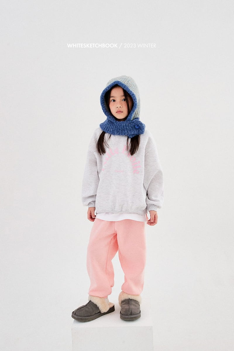 Whitesketchbook - Korean Children Fashion - #magicofchildhood - Petit Fleece Top Bottom Set - 8