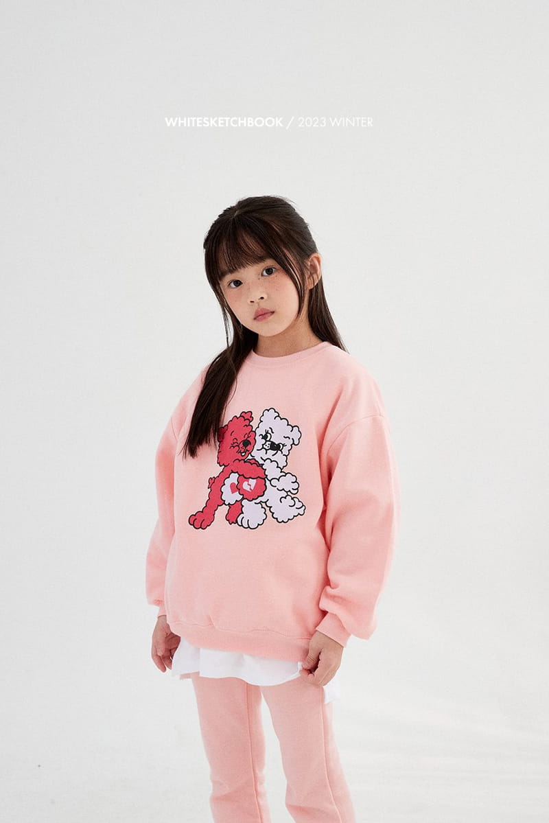 Whitesketchbook - Korean Children Fashion - #magicofchildhood - Bubble Fleece Top Bottom Set - 6