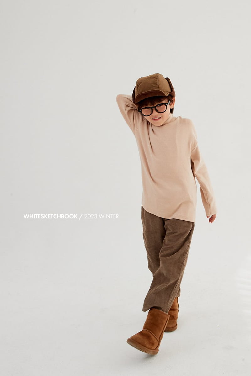 Whitesketchbook - Korean Children Fashion - #minifashionista - Half Neck Turtleneck Tee - 6