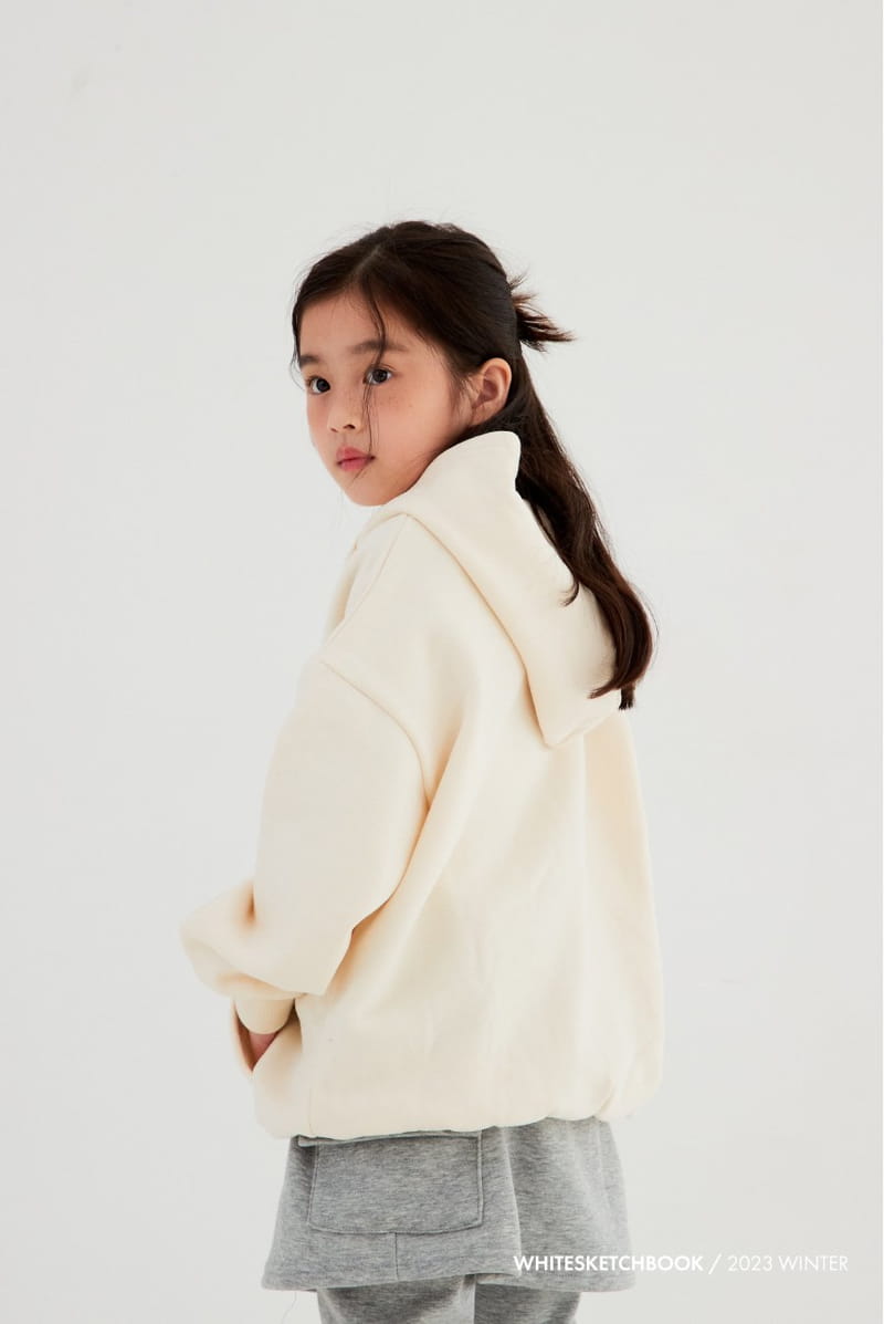 Whitesketchbook - Korean Children Fashion - #stylishchildhood - Everyone Fleece Hoody - 5