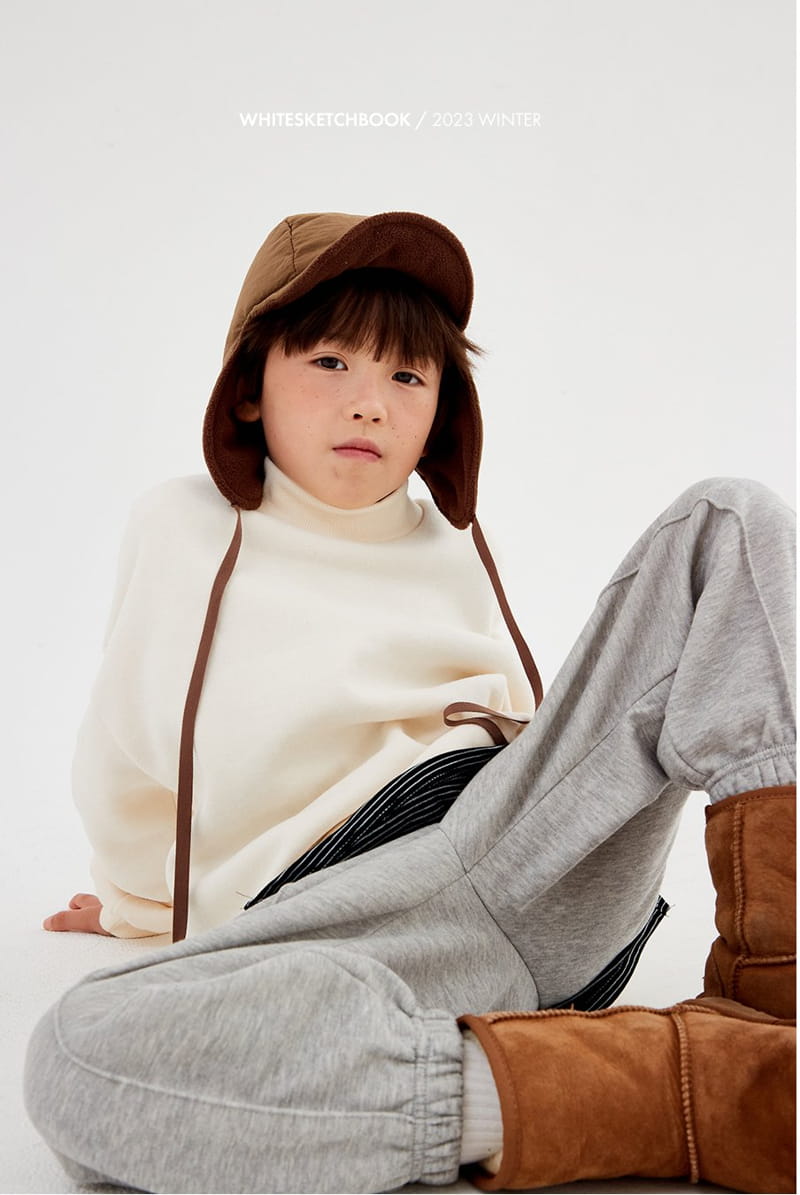 Whitesketchbook - Korean Children Fashion - #toddlerclothing - Fleece Sweatshirt - 4