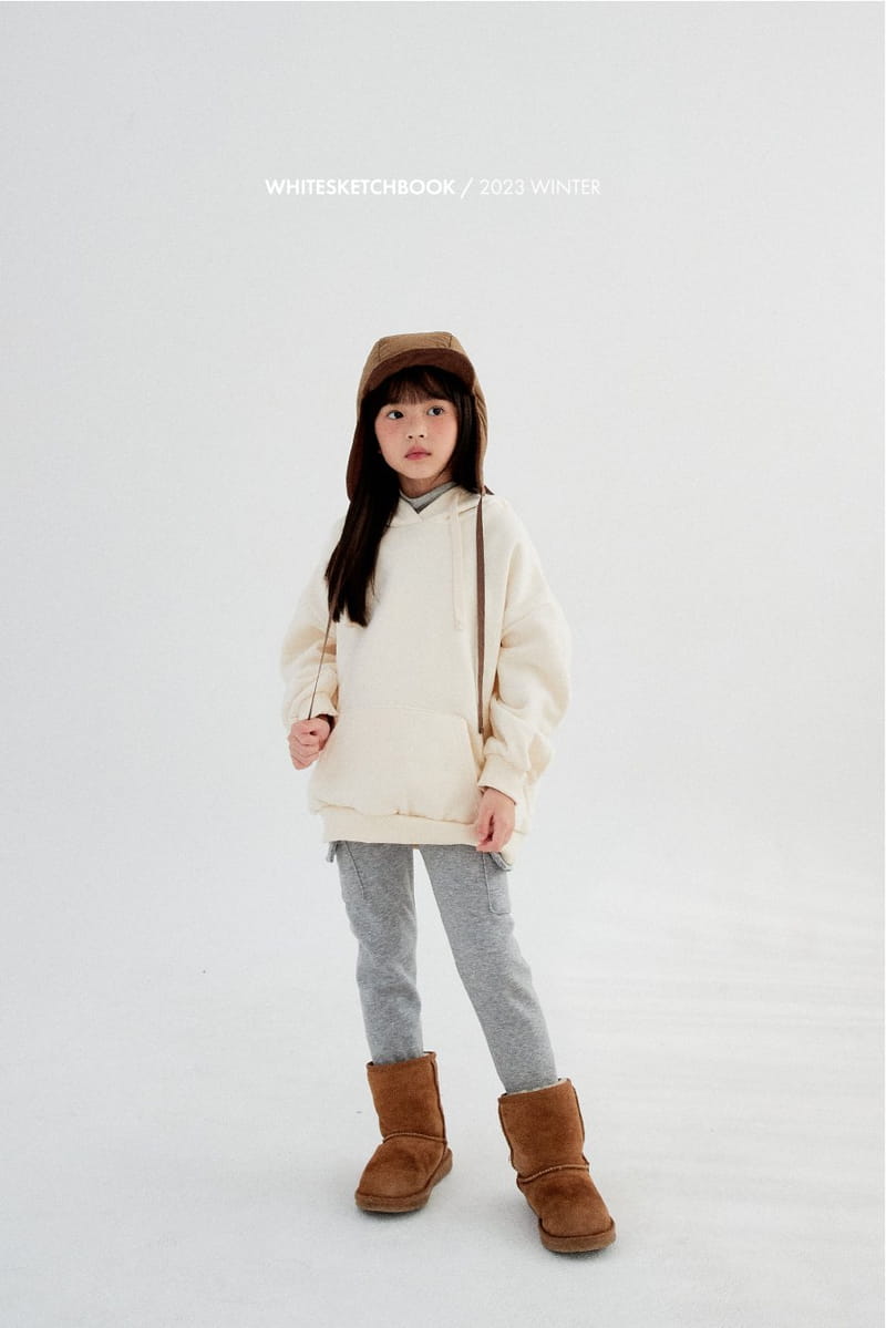 Whitesketchbook - Korean Children Fashion - #todddlerfashion - Everyone Fleece Hoody - 3