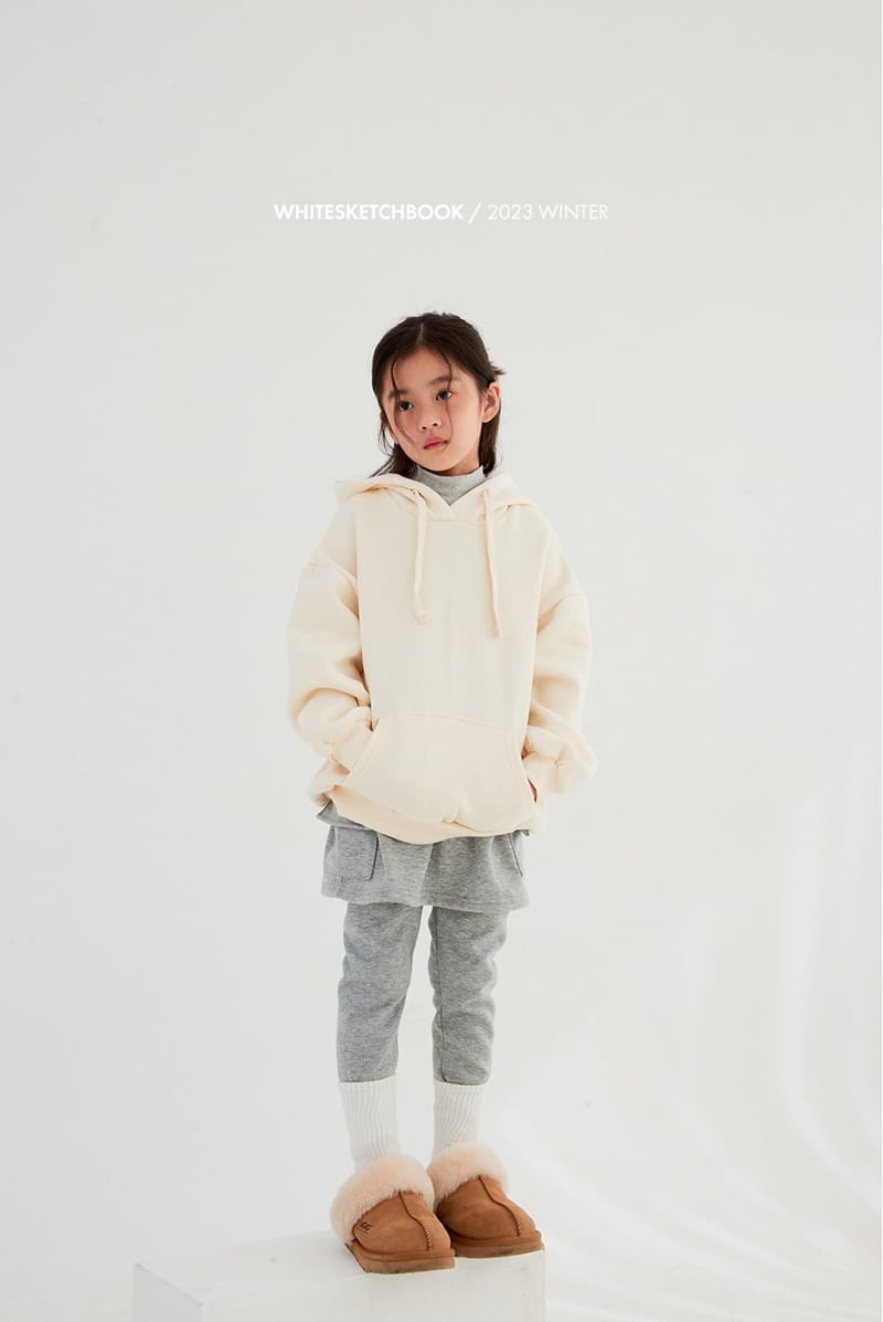 Whitesketchbook - Korean Children Fashion - #todddlerfashion - Everyone Fleece Hoody - 4