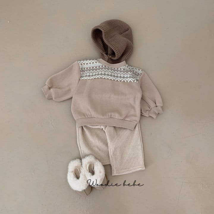 Woodie - Korean Baby Fashion - #babyootd - Snow Flower Tee - 6