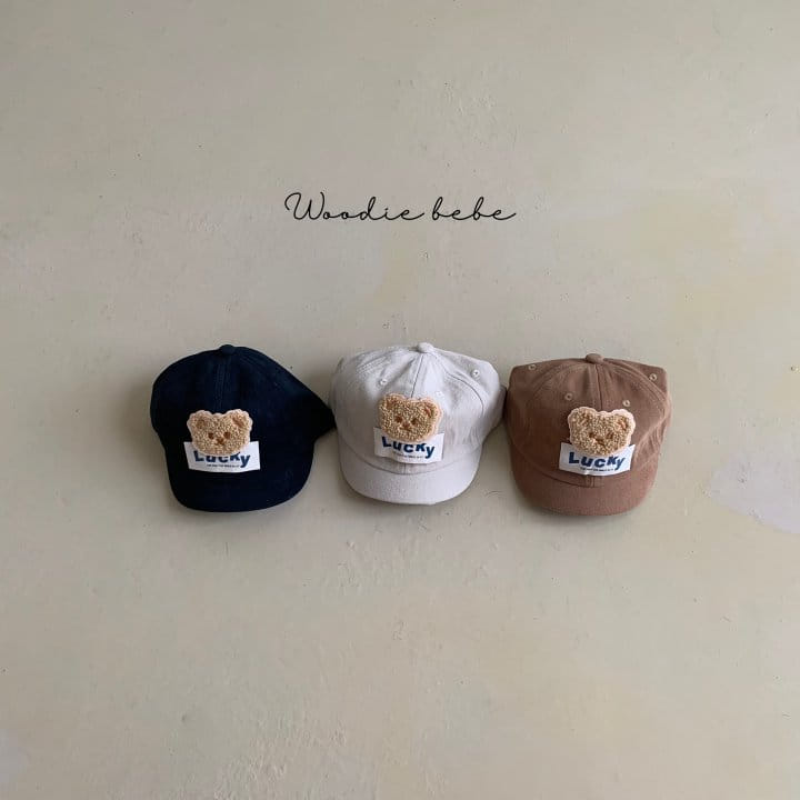 Woodie - Korean Baby Fashion - #babywear - Lucky Bear Cap