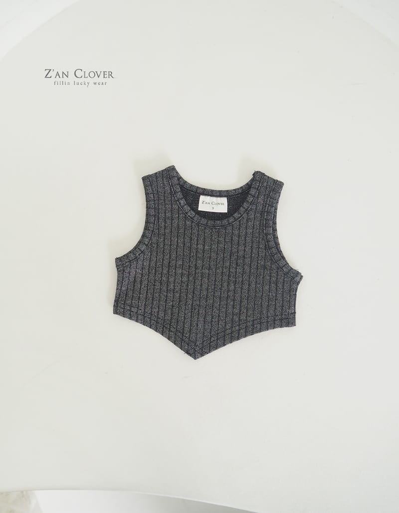 Zan Clover - Korean Children Fashion - #minifashionista - Gliter Top - 5