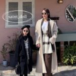 London Maxy Coat with mom