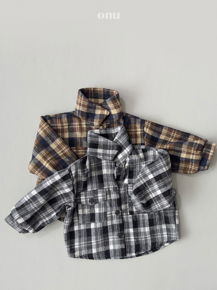 Fleece Check Shirt