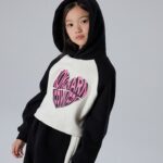 Heart Crop Hoody Tee