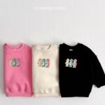 Three Bear Embroidery Sweatshirt