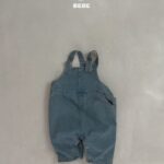 Bebe Winter Denim Dungarees Bodysuit