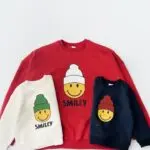 Smile Sweatshirt With MOM