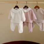 Bebe Knit Top Bottom Set