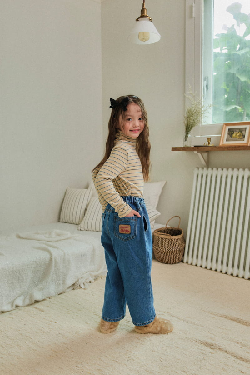 A-Market - Korean Children Fashion - #childofig - Denim Jeans - 12