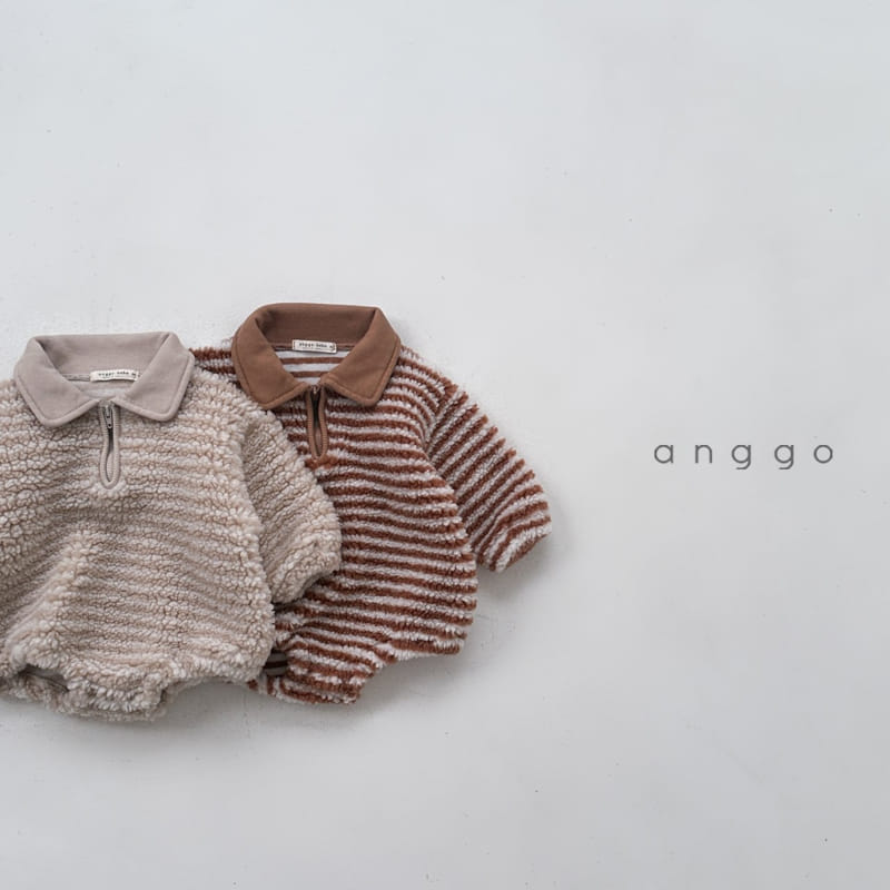 Anggo - Korean Baby Fashion - #babygirlfashion - Kiket Collar Romper - 9