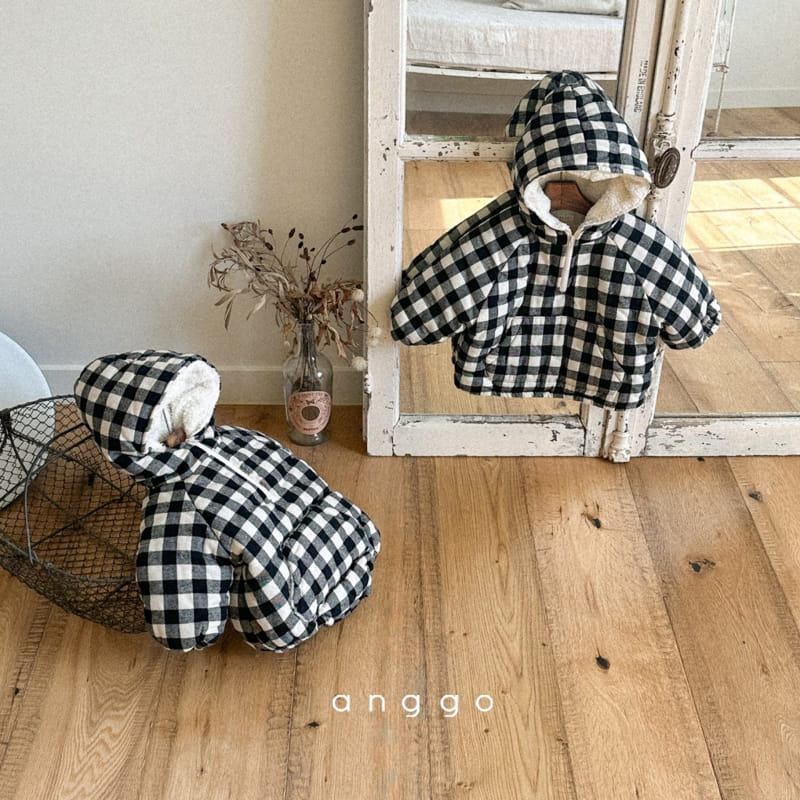 Anggo - Korean Children Fashion - #fashionkids - Choco Popcorn Anorak - 4