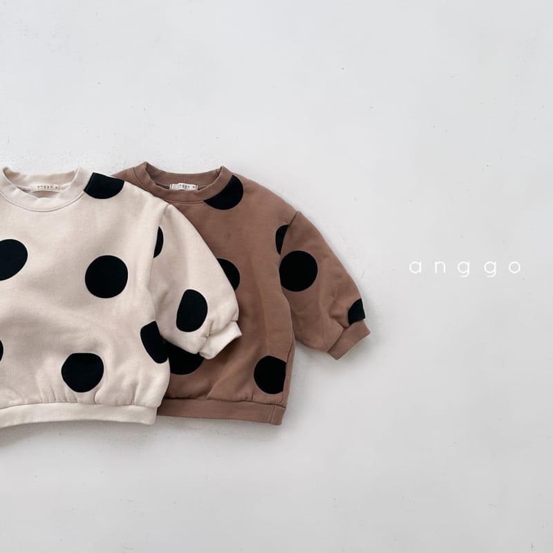 Anggo - Korean Children Fashion - #littlefashionista - Choco Chip SWEatshirt - 8