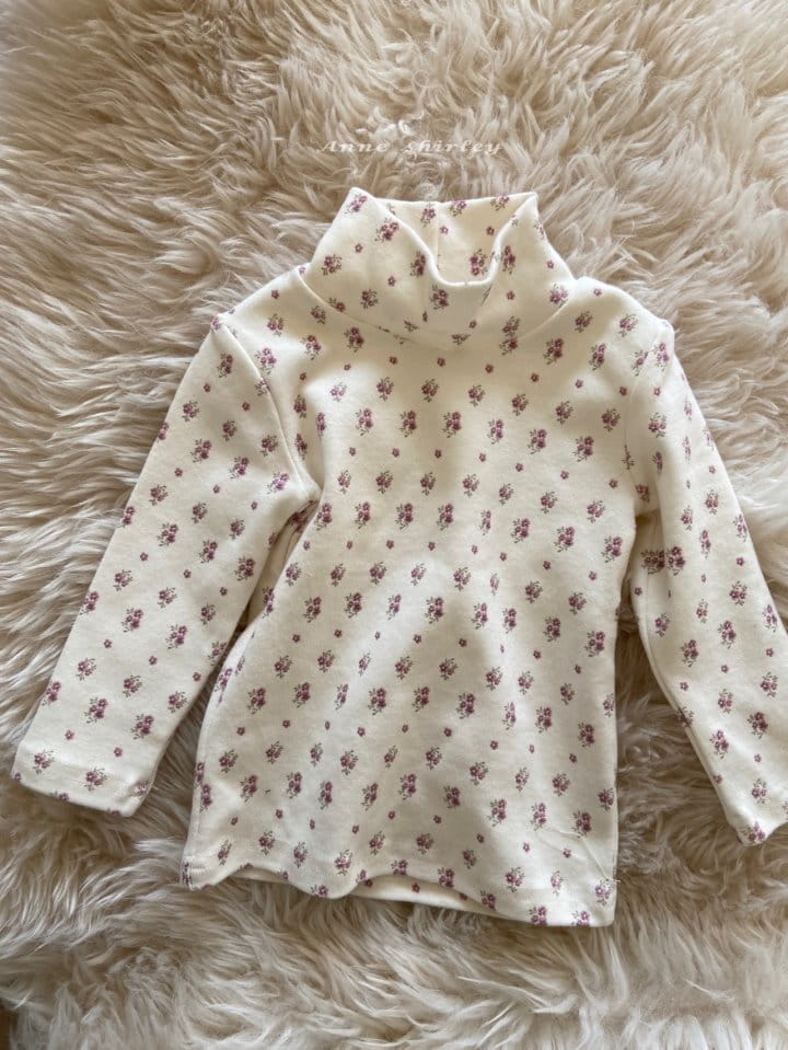 Anne Shirley - Korean Baby Fashion - #babyboutique - Floral Turtleneck Tee - 5