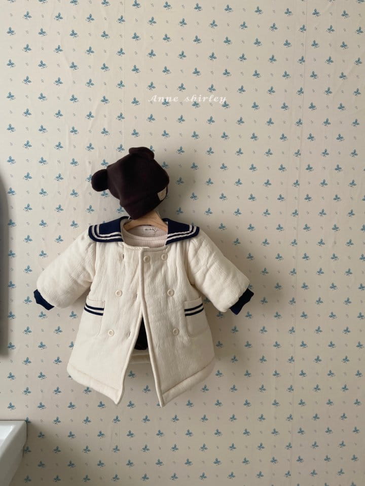 Anne Shirley - Korean Baby Fashion - #babyfashion - Sailor Padding Coat - 4