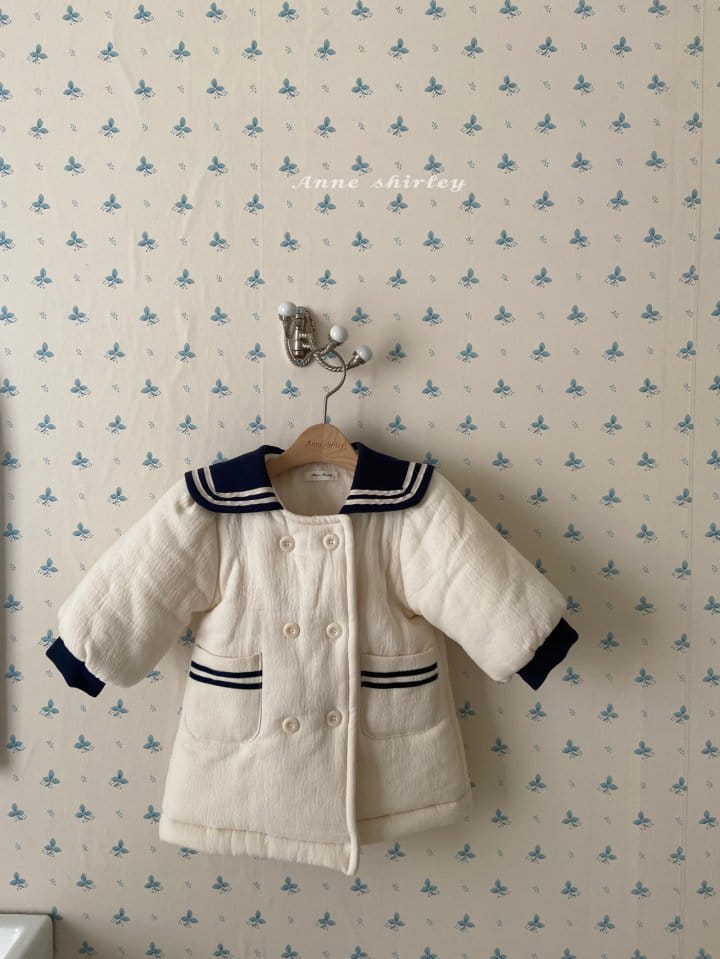 Anne Shirley - Korean Baby Fashion - #babyoutfit - Sailor Padding Coat - 9