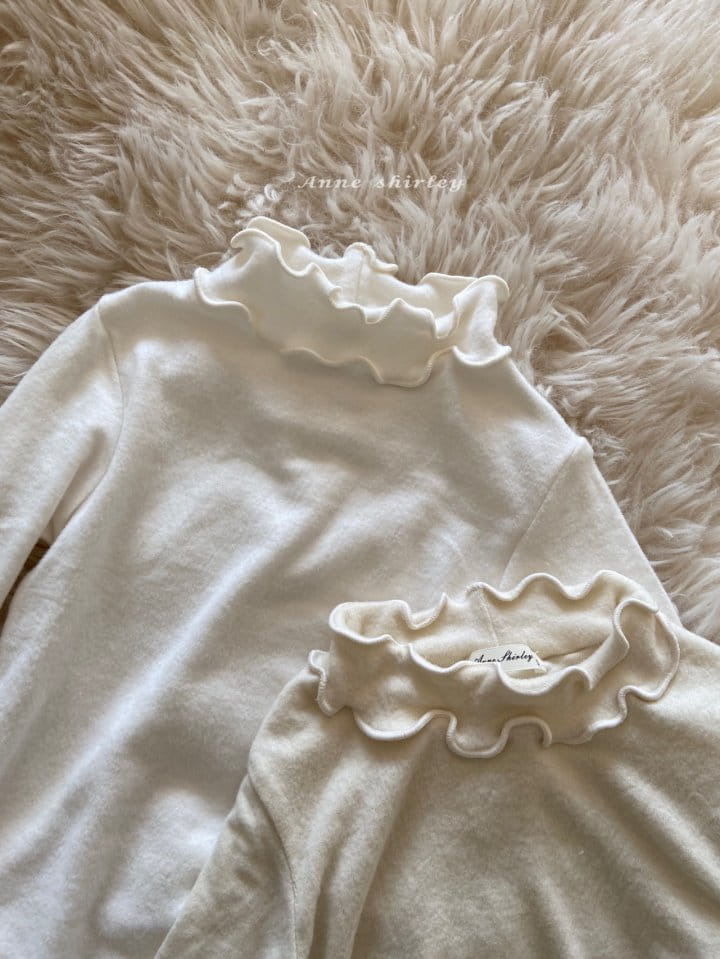 Anne Shirley - Korean Baby Fashion - #onlinebabyshop - Angle Frill Turtleneck Tee - 2