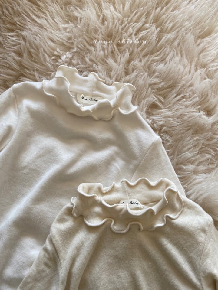 Anne Shirley - Korean Baby Fashion - #smilingbaby - Angle Frill Turtleneck Tee - 3