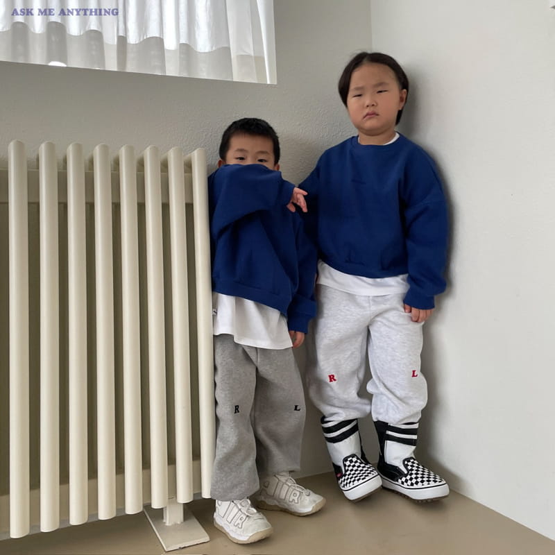 Ask Me Anything - Korean Children Fashion - #Kfashion4kids - RL Fleece Terry Pants - 6