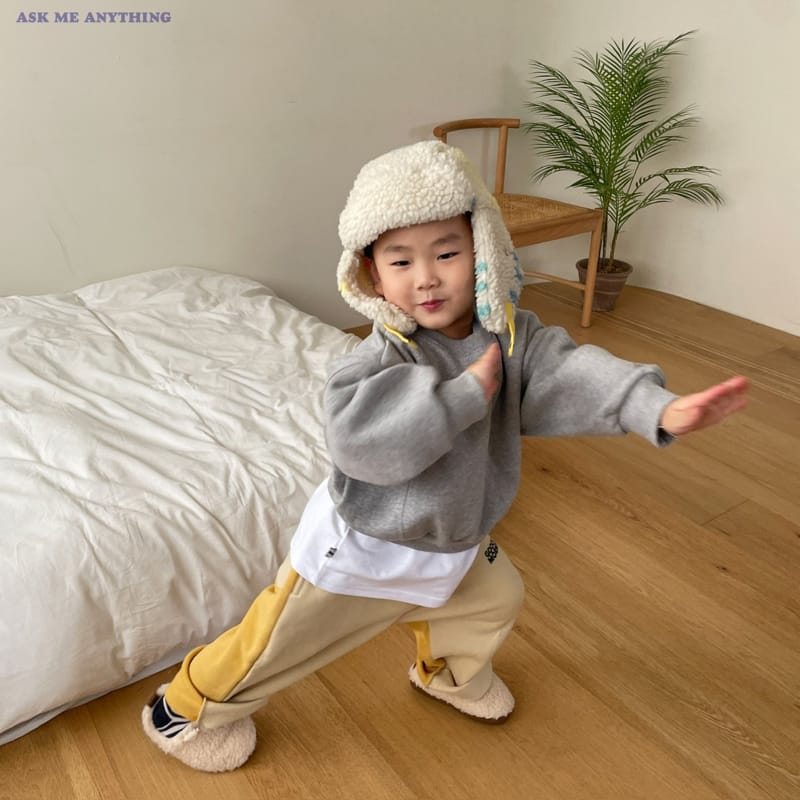 Ask Me Anything - Korean Children Fashion - #kidzfashiontrend - Morning Fleece Pants - 4