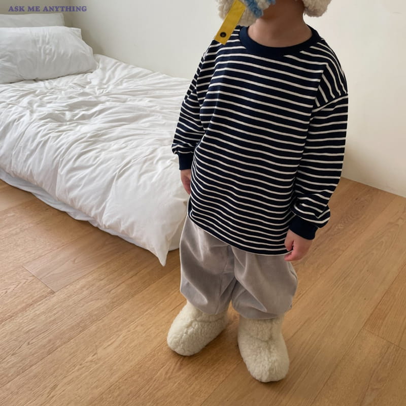 Ask Me Anything - Korean Children Fashion - #designkidswear - ST Terry  Tee - 11