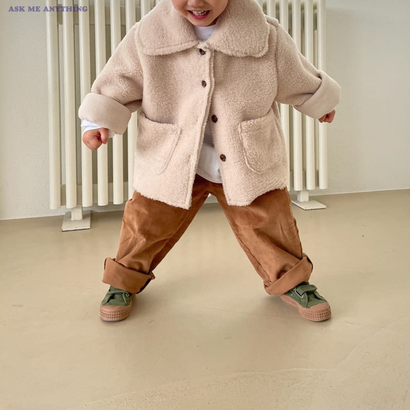 Ask Me Anything - Korean Children Fashion - #designkidswear - Big bbogle Jacket - 2