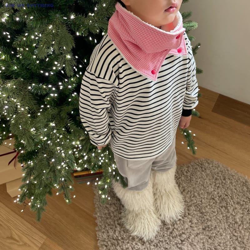 Ask Me Anything - Korean Children Fashion - #discoveringself - Check Neck Warmer - 3